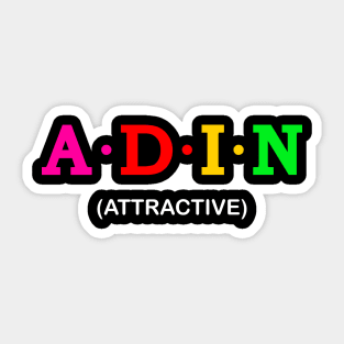 Adin  - Attractive Sticker
